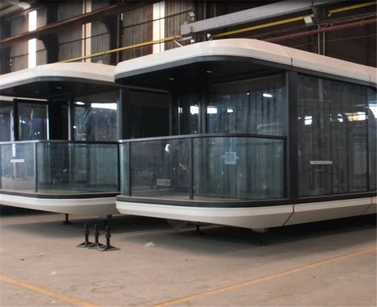 prefabricated outdoor space mobile capsule houses 4